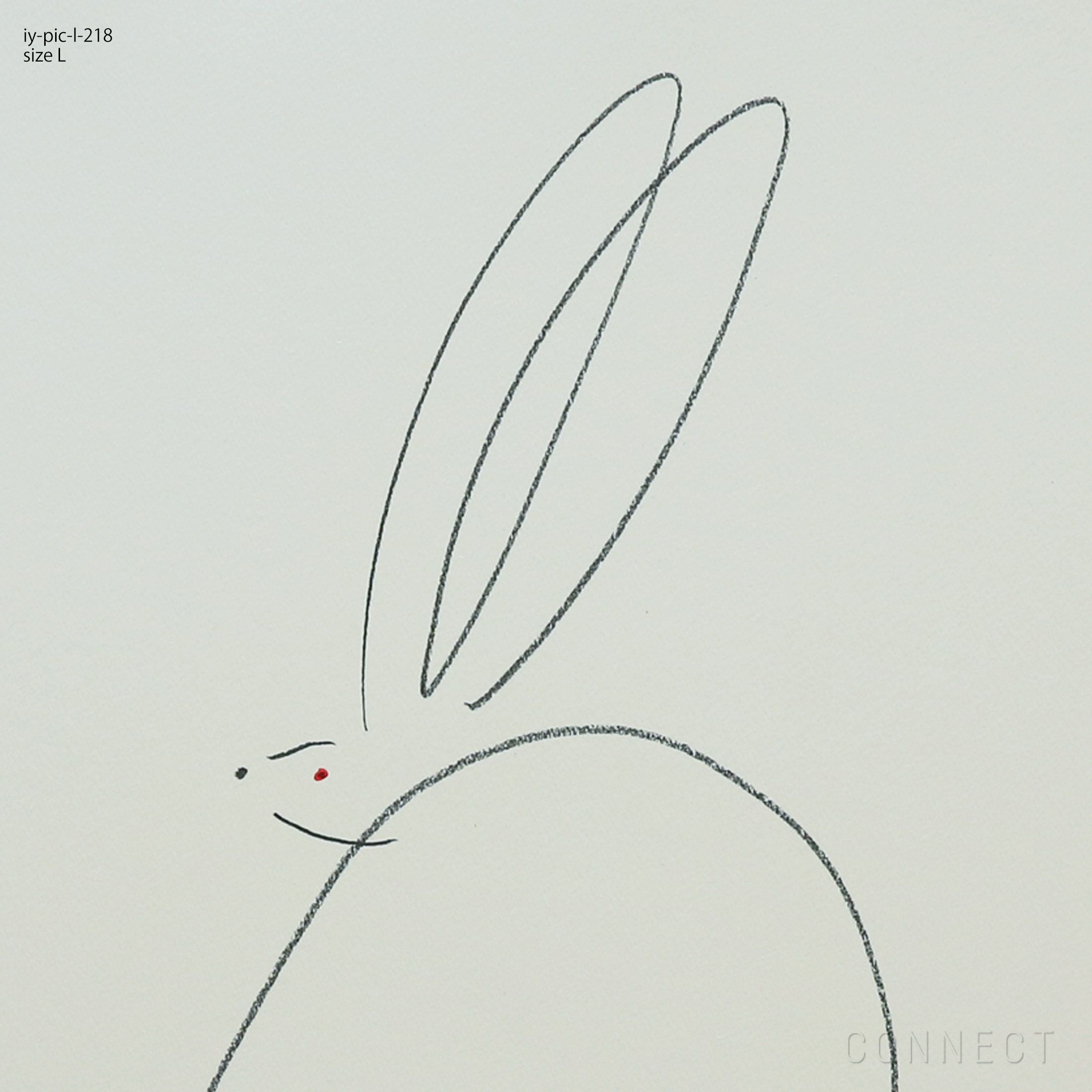 販売終了］山口一郎 / Lサイズ / ウサギ / iy-pic-l-218 | CONNECT