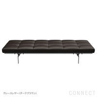 FRITZ HANSEN（フリッツ・ハンセン） / PK80（ピーケー80） / グレースレザー / ダークブラウン / デイベッド