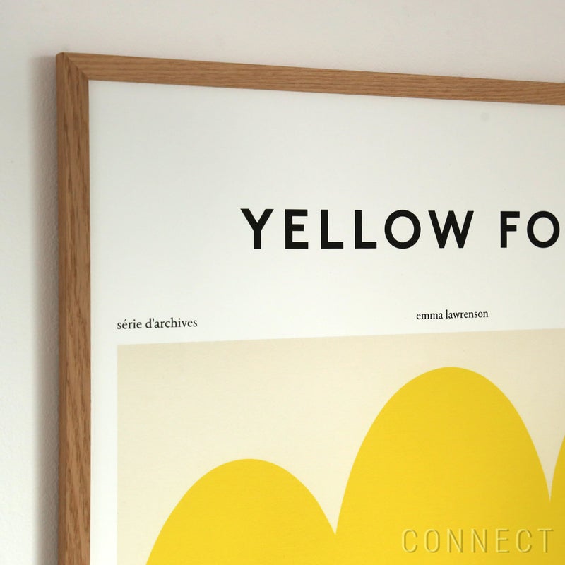 THE POSTER CLUB（ザ・ポスタークラブ） / Emma Lawrenson（エマ・ローレンソン） / Yellow Form 50×70cm