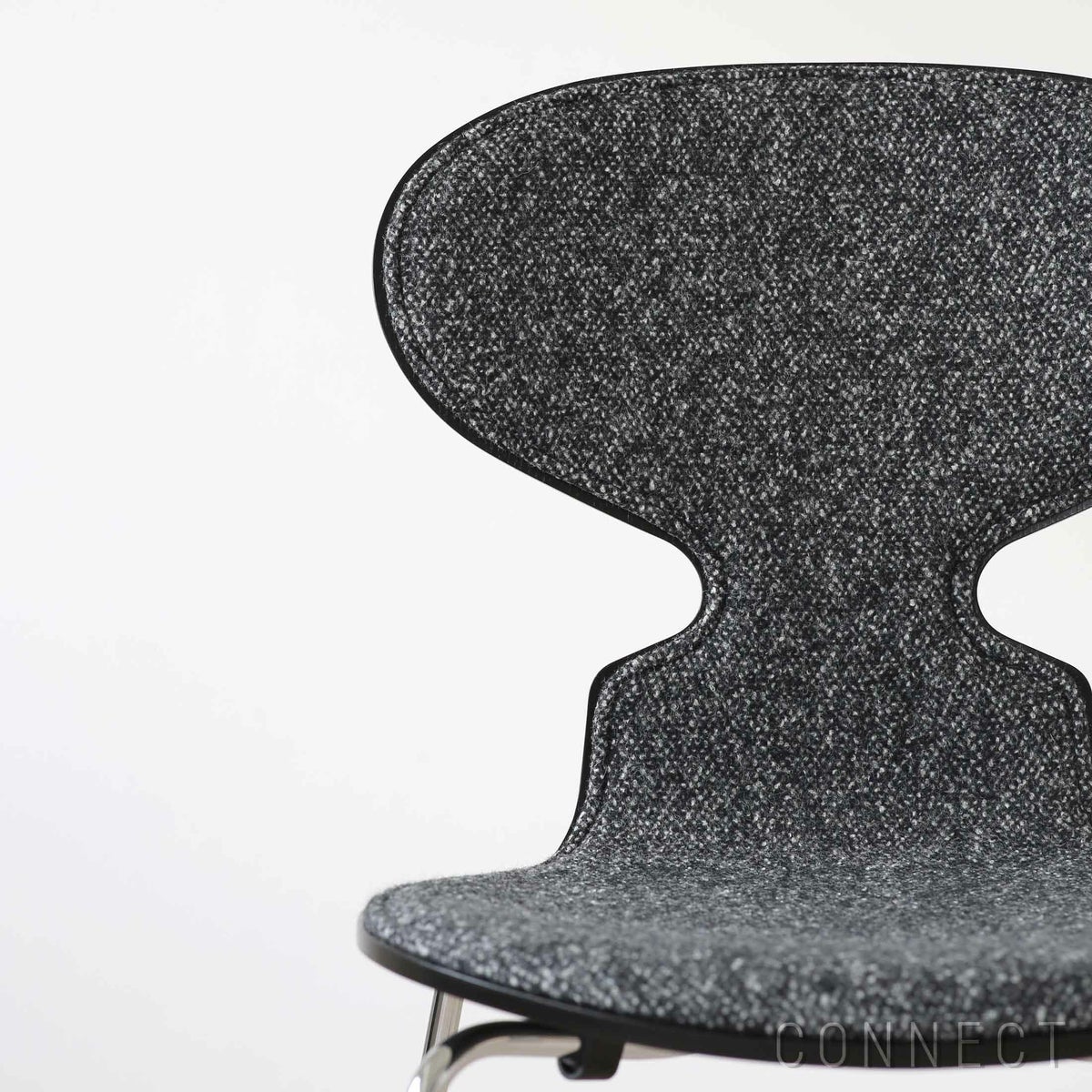 FRITZ HANSEN（フリッツ・ハンセン） / ANT（アリンコチェア） / ブラック / カラードアッシュ / VANIR 193（ヴァニール）ブラック / フロントパディング