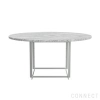 FRITZ HANSEN（フリッツ・ハンセン） / PK54（ピーケー54） / ファウスケ大理石 ロール仕上げ（グレーホワイト） / ダイニングテーブル / Φ140cm