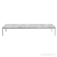 FRITZ HANSEN（フリッツ・ハンセン） / PK63（ピーケー63） / ファウスケ大理石 ロール仕上げ（グレーホワイト） / コーヒーテーブル / 180×60cm