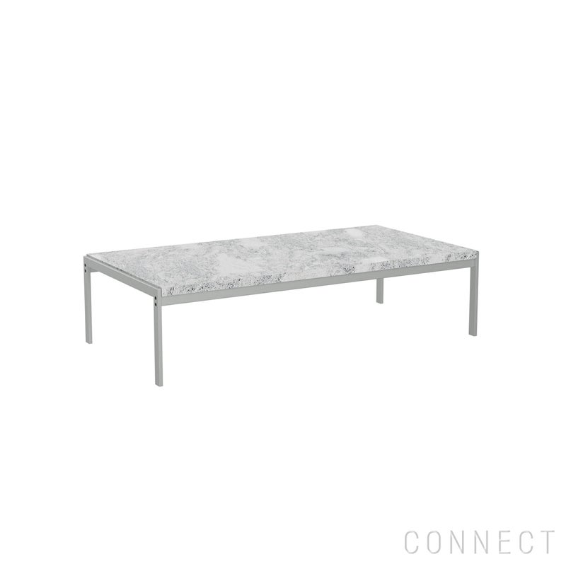 FRITZ HANSEN（フリッツ・ハンセン） / PK63A（ピーケー63エー） / ファウスケ大理石 ロール仕上げ（グレーホワイト） / コーヒーテーブル / 120×60cm