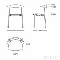CARL HANSEN & SON（カール・ハンセン＆サン） / CH88P / オーク材・オイル仕上げ / Thor 307 / ダイニングチェア
