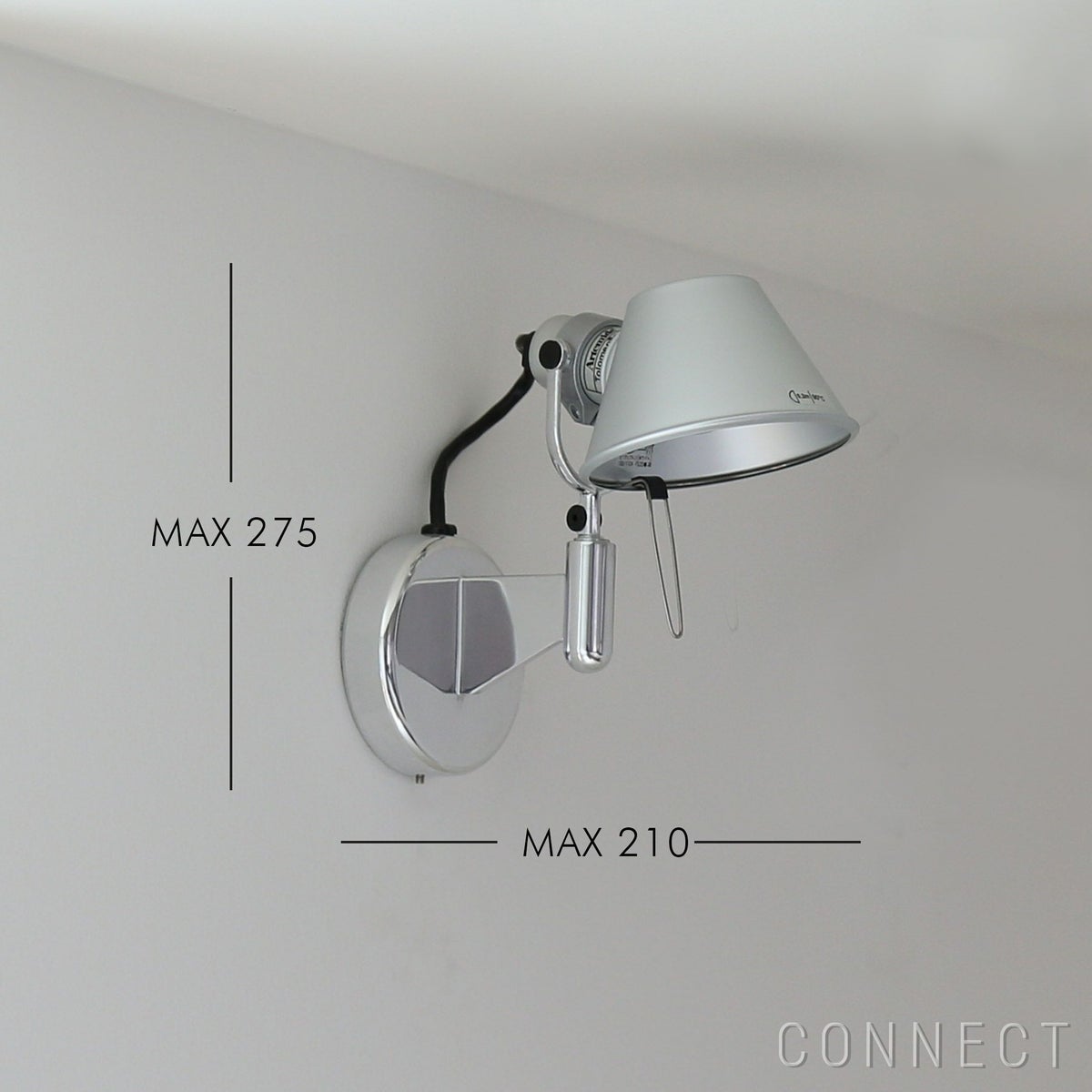 Artemide（アルテミデ） / Tolomeo Micro Faretto（トロメオ マイクロ ファレット） / ウォールランプ