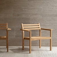 CARL HANSEN & SON （カール・ハンセン＆サン） / AH601 Outdoor Lounge Chair（AHアウトドアシリーズ） / チーク材・無塗装 / ラウンジチェア