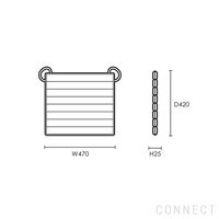 CARL HANSEN & SON （カール・ハンセン＆サン） / CU AH603S（AH603デッキチェア専用シートクッション） / Agora Liso life oat 1760 / 屋外・アウトドア用