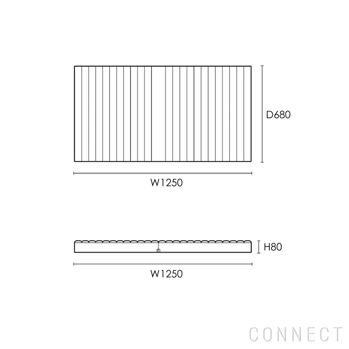 CARL HANSEN & SON （カール・ハンセン＆サン） / CU AH604（AH604リクライニングチェア専用シートクッション） / Agora Liso life oat 1760 / 屋外・アウトドア用