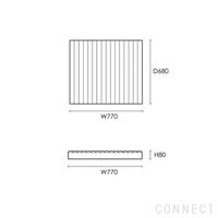 CARL HANSEN & SON （カール・ハンセン＆サン） / CU AH604F（AH604Fフットレスト専用クッション） / Agora Liso life oat 1760 / 屋外・アウトドア用