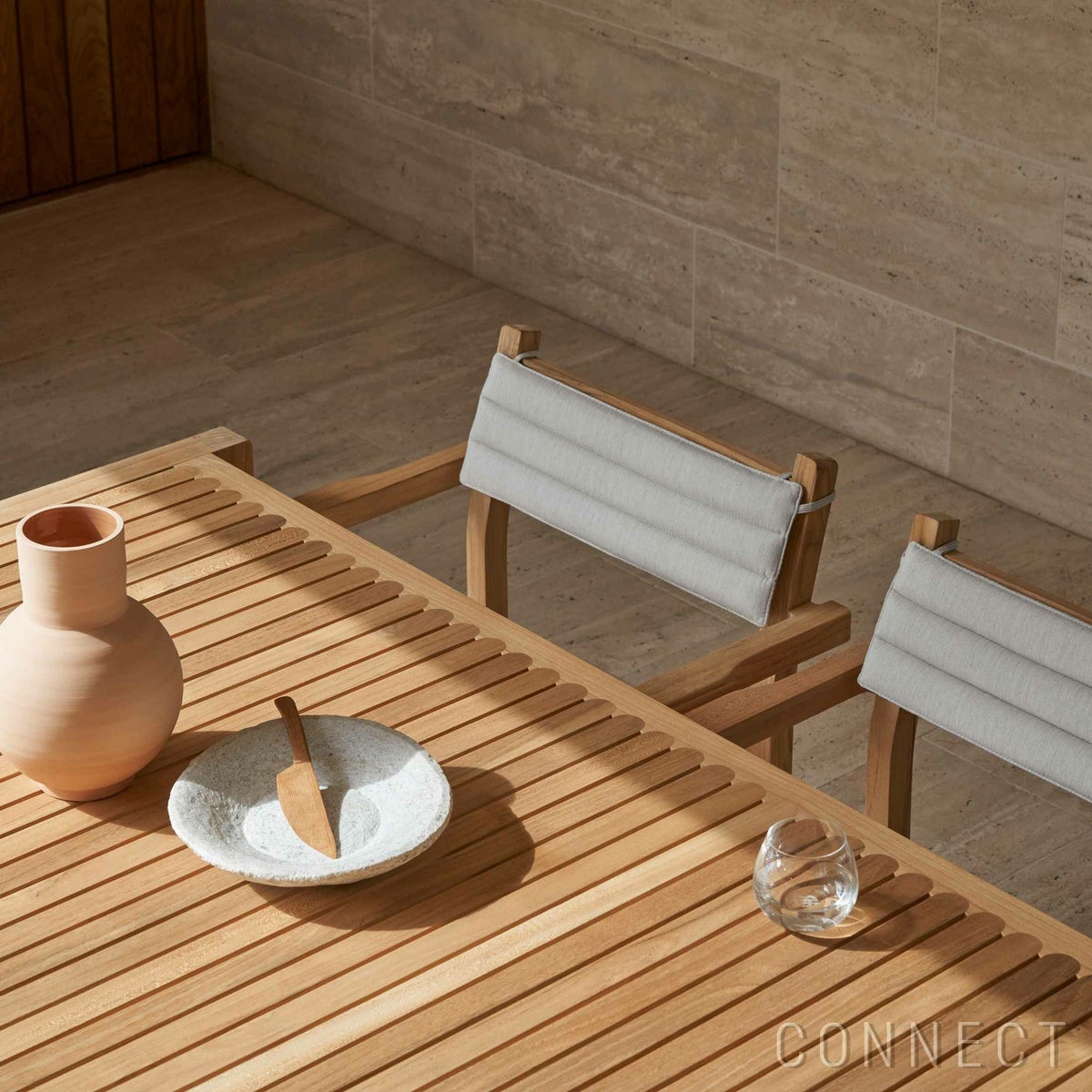 CARL HANSEN & SON （カール・ハンセン＆サン） / AH901 Outdoor Dining Table（AHアウトドアシリーズ） / チーク材・無塗装 / ダイニングテーブル