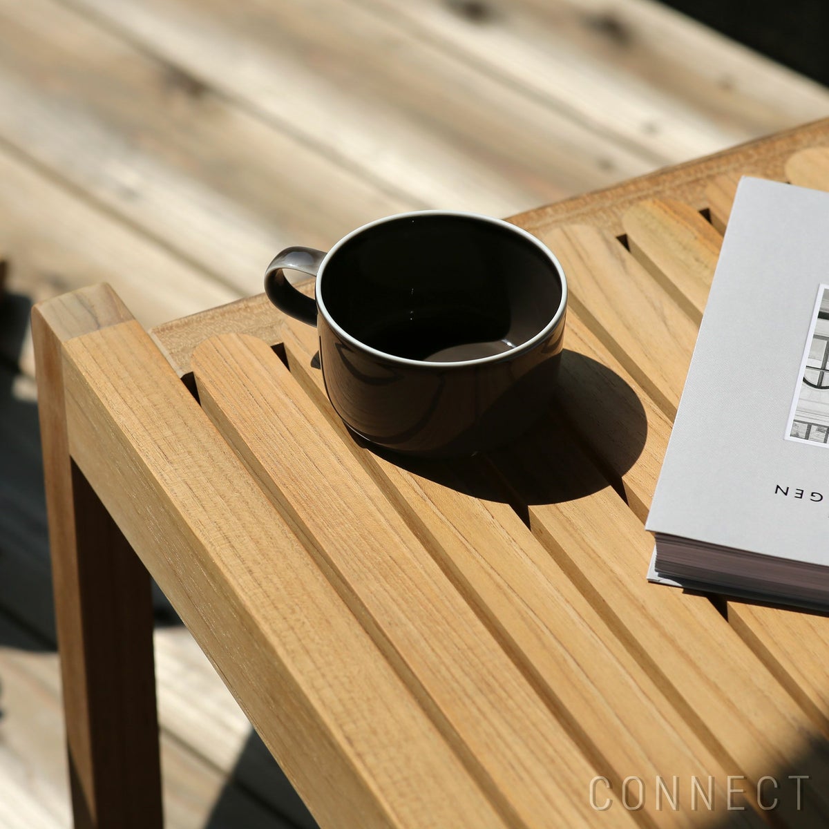 CARL HANSEN & SON （カール・ハンセン＆サン） / AH911 Outdoor Side Table（AHアウトドアシリーズ） / チーク材・無塗装 / サイドテーブル