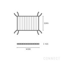CARL HANSEN & SON （カール・ハンセン＆サン） / CU AH911（AH911サイドテーブル専用シートクッション） / Agora Liso life oat 1760 / 屋外・アウトドア用