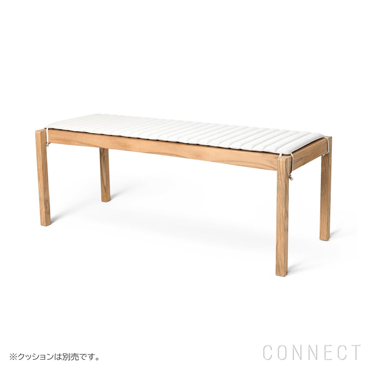 CARL HANSEN & SON （カール・ハンセン＆サン） / AH912 Outdoor Table Bench（AHアウトドアシリーズ） / チーク材・無塗装 / ベンチ