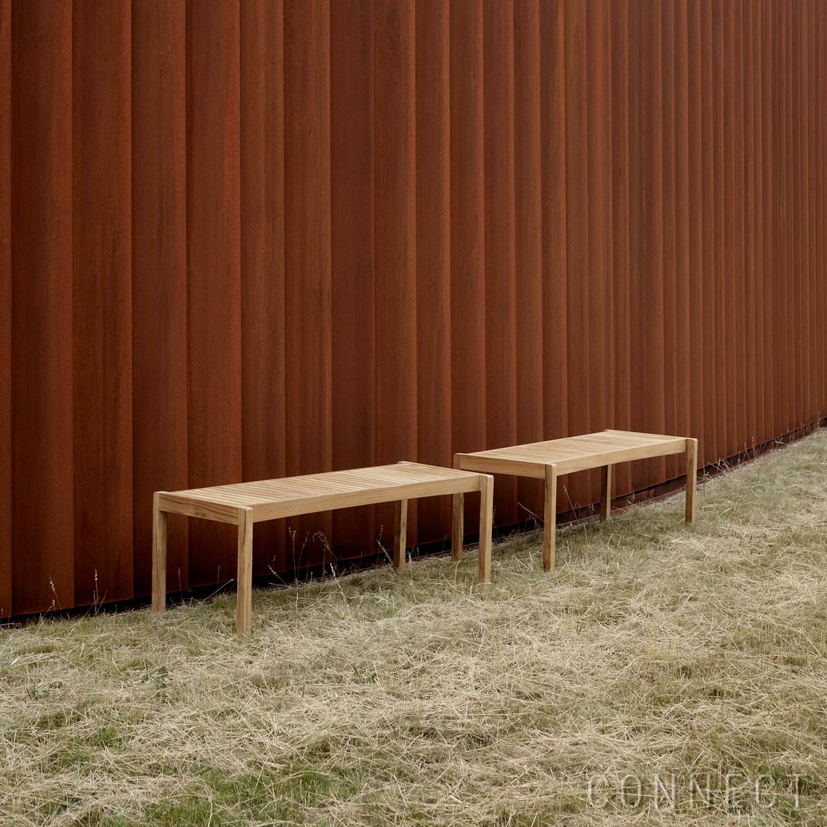 CARL HANSEN & SON （カール・ハンセン＆サン） / AH912 Outdoor Table Bench（AHアウトドアシリーズ） / チーク材・無塗装 / ベンチ