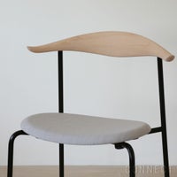 CARL HANSEN & SON（カール・ハンセン＆サン） / CH88P / ビーチ材・ソープ仕上げ・ブラック脚 / Canvas 0716 / ダイニングチェア