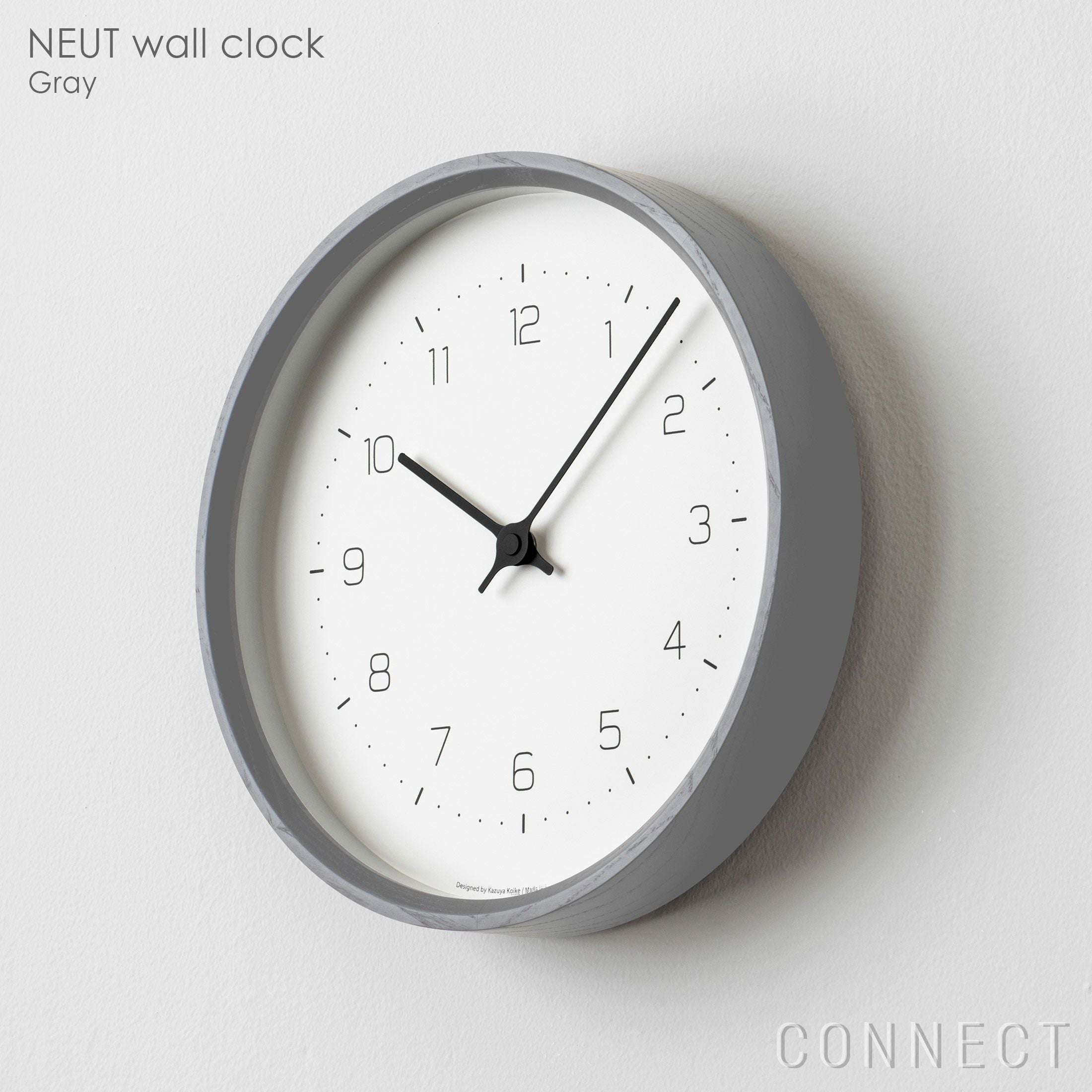 決算キャンペーンpt10倍】Lemnos（レムノス） / NEUT wall clock