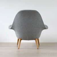 FREDERICIA（フレデリシア） / Swoon Lounge Armchair（スウーンラウンジアームチェア） / Model 1770 / オーク材・オイル仕上げ / Hallingdal 130（ハリンダル）