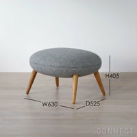 FREDERICIA（フレデリシア） / Swoon Lounge Armchair（スウーンラウンジアームチェア） / Model 1770 / オーク材・オイル仕上げ / Hallingdal 130（ハリンダル）