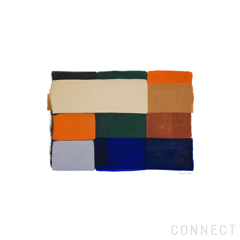 THE POSTER CLUB（ザ・ポスタークラブ） / Berit Mogensen Lopez（ベリット・モーエンセン・ロペス） / Colour Squares 01 70×100cm