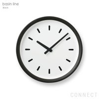 Lemnos（レムノス） / basin line（ベイスン ライン） / 掛け時計