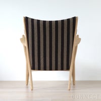 PP Mobler（PPモブラー） / PP16 / オーク材・ソープ仕上げ / Blans Strib（ブランズストライプ） / ラウンジチェア