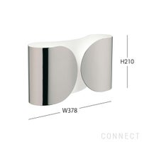 FLOS（フロス） / FOGLIO（フォリオ） / クローム / ウォールランプ 【要電気工事】