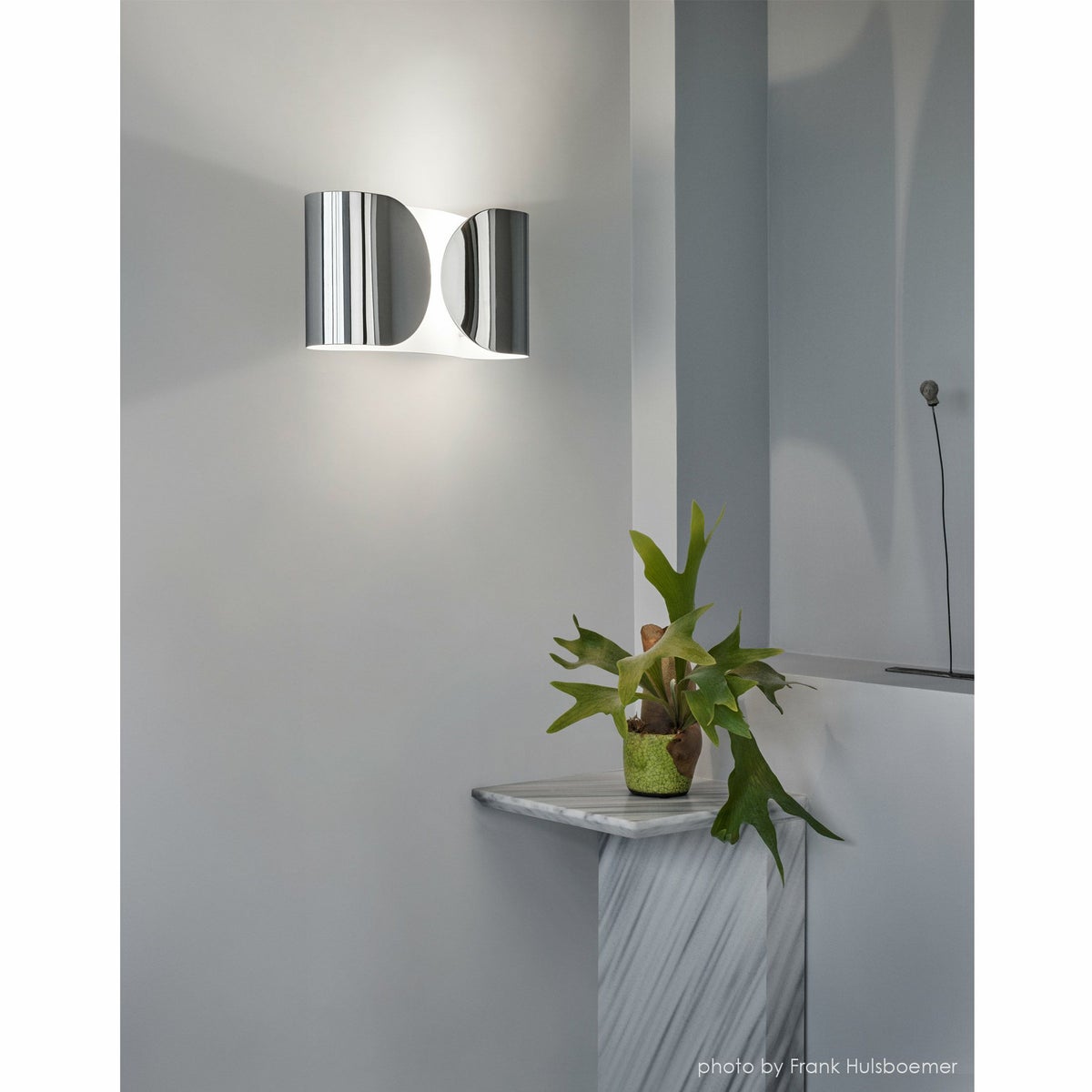 FLOS（フロス） / FOGLIO（フォリオ） / クローム / ウォールランプ 【要電気工事】