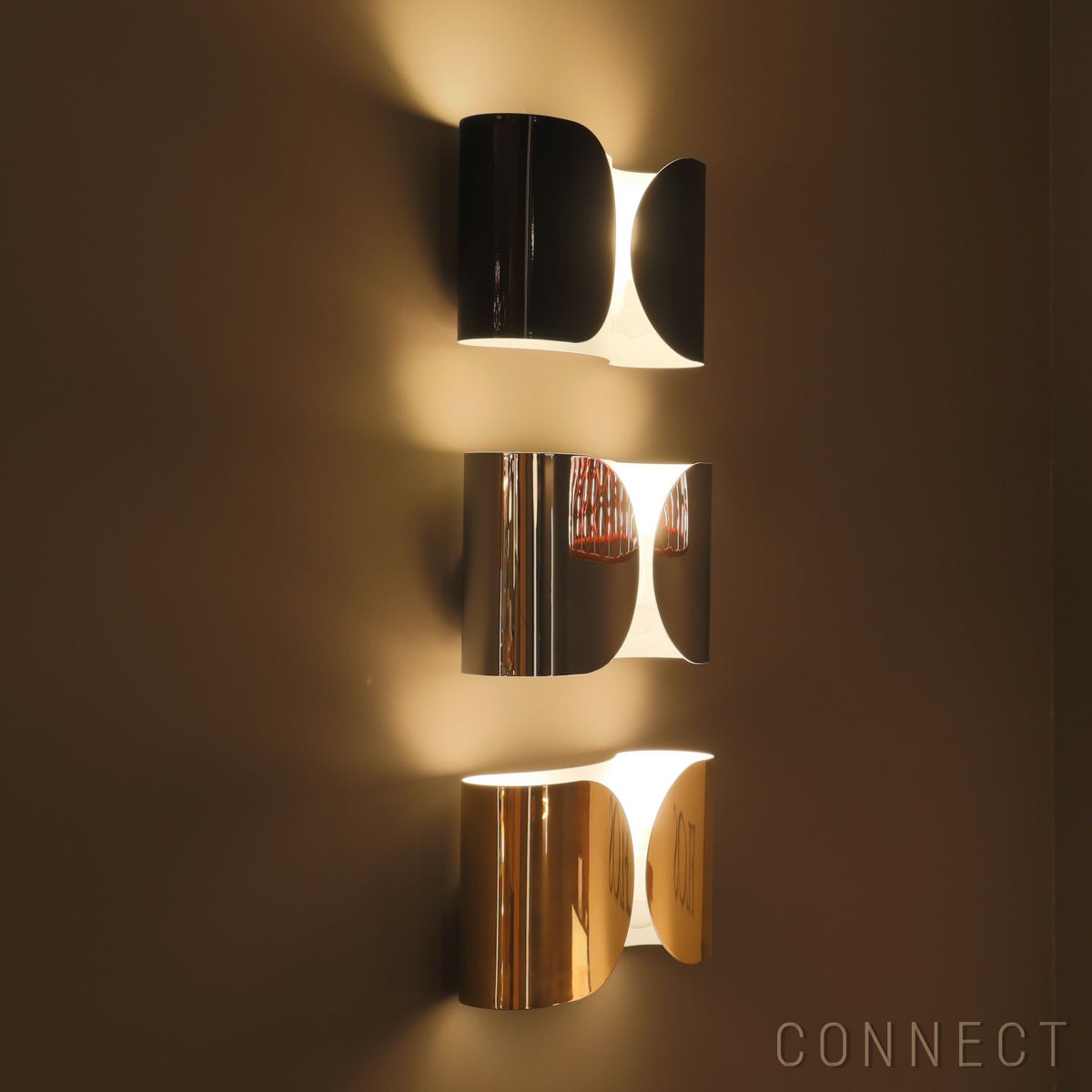 FLOS（フロス） / FOGLIO（フォリオ） / ブラックニッケル / ウォールランプ 【要電気工事】