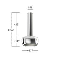 Louis Poulsen（ルイスポールセン） / VL 56 Pendant（VL56 ペンダント） / シルヴァー・クローム / ペンダントライト