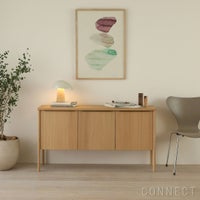 SKAGERAK（スカゲラック） / Jut Cabinet（ジュト キャビネット） / 真鍮 / オーク材・オイル仕上げ / 収納