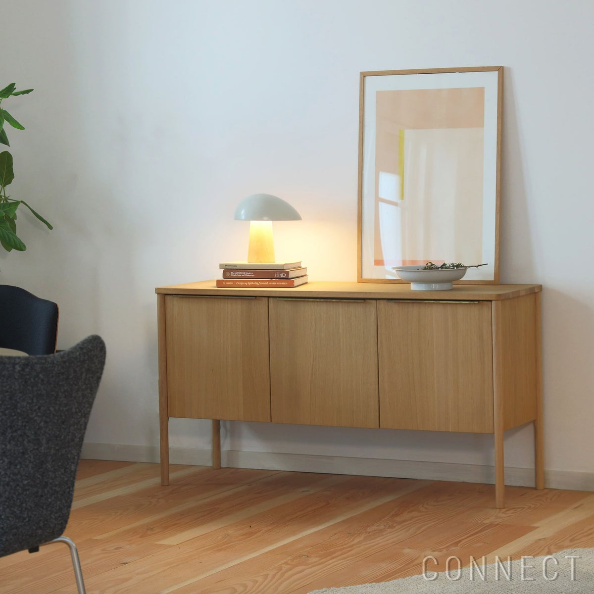 SKAGERAK（スカゲラック） / Jut Cabinet（ジュト キャビネット） / 真鍮 / オーク材・オイル仕上げ / 収納