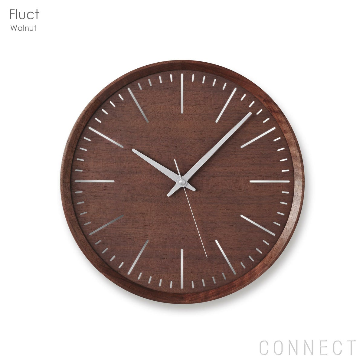 Lemnos（レムノス） / Fluct（フラクト） / 掛け時計 / ウォールナット