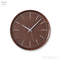Lemnos（レムノス） / Fluct（フラクト） / 掛け時計 / ウォールナット