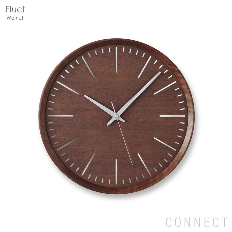 Lemnos（レムノス） / Fluct（フラクト） / 掛け時計 / ウォールナット
