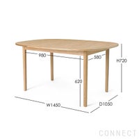 CARL HANSEN & SON（カール・ハンセン＆サン） / OW224 / オーク材・オイル仕上げ / ダイニングテーブル