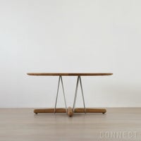 CARL HANSEN & SON （カール・ハンセン＆サン） E021 / EMBRACE LOUNGE TABLE / オーク材・オイル仕上げ・ブラック脚 / φ80cm / コーヒーテーブル