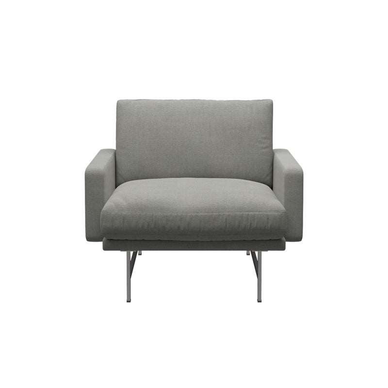 FRITZ HANSEN（フリッツ・ハンセン） / LISSONI（リッソーニソファ） / PL111S / ラウンジチェア / Sunniva 153（スニバ）ライトグレー