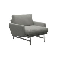 FRITZ HANSEN（フリッツ・ハンセン） / LISSONI（リッソーニソファ） / PL111S / ラウンジチェア / Sunniva 153（スニバ）ライトグレー