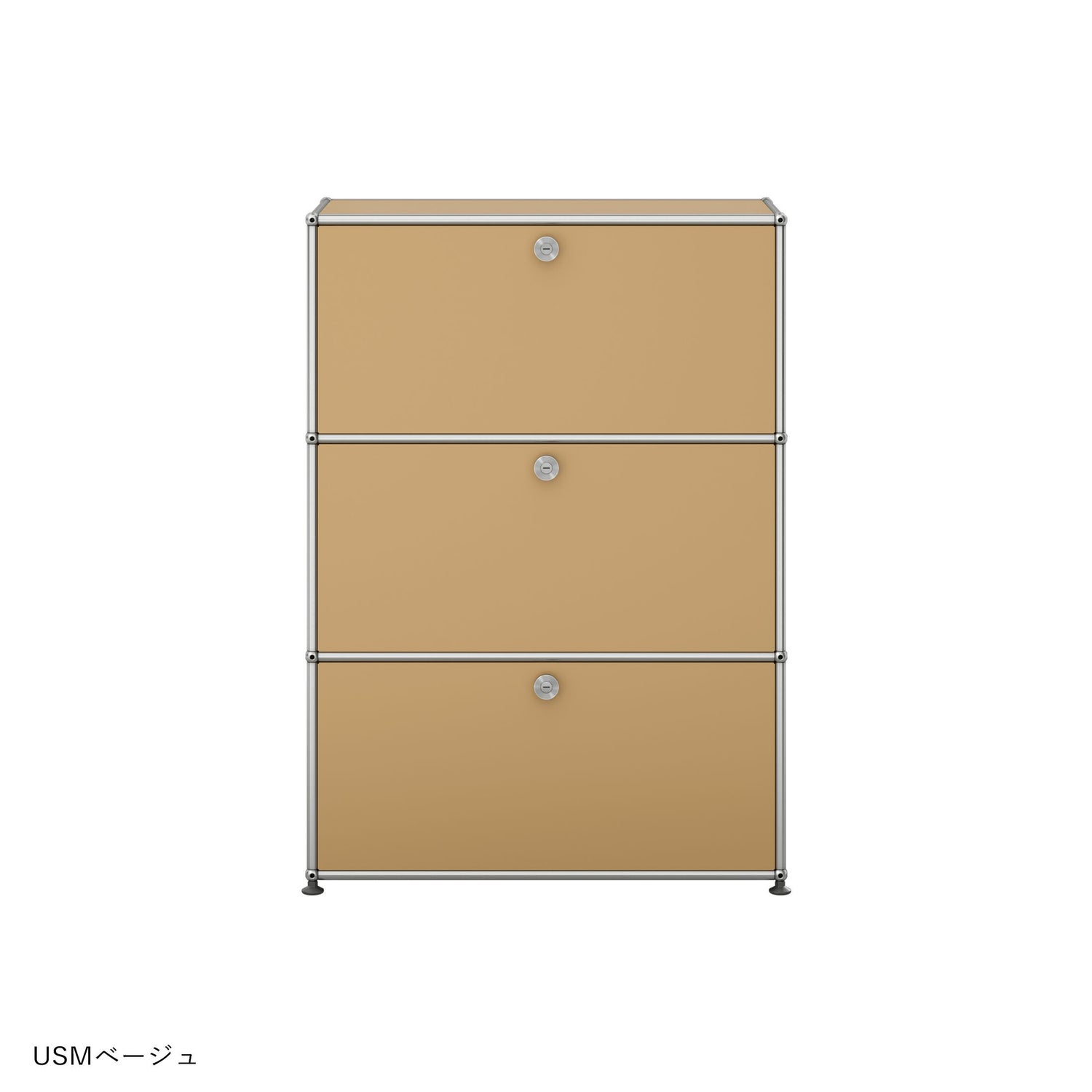 【年越しキャンペーンA】USMハラー（ユーエスエムハラー） / Cabinet（キャビネット） / W773×D373×H1090mm / ドロップダウンドア×2 エクステンションドア×1［短納期品］