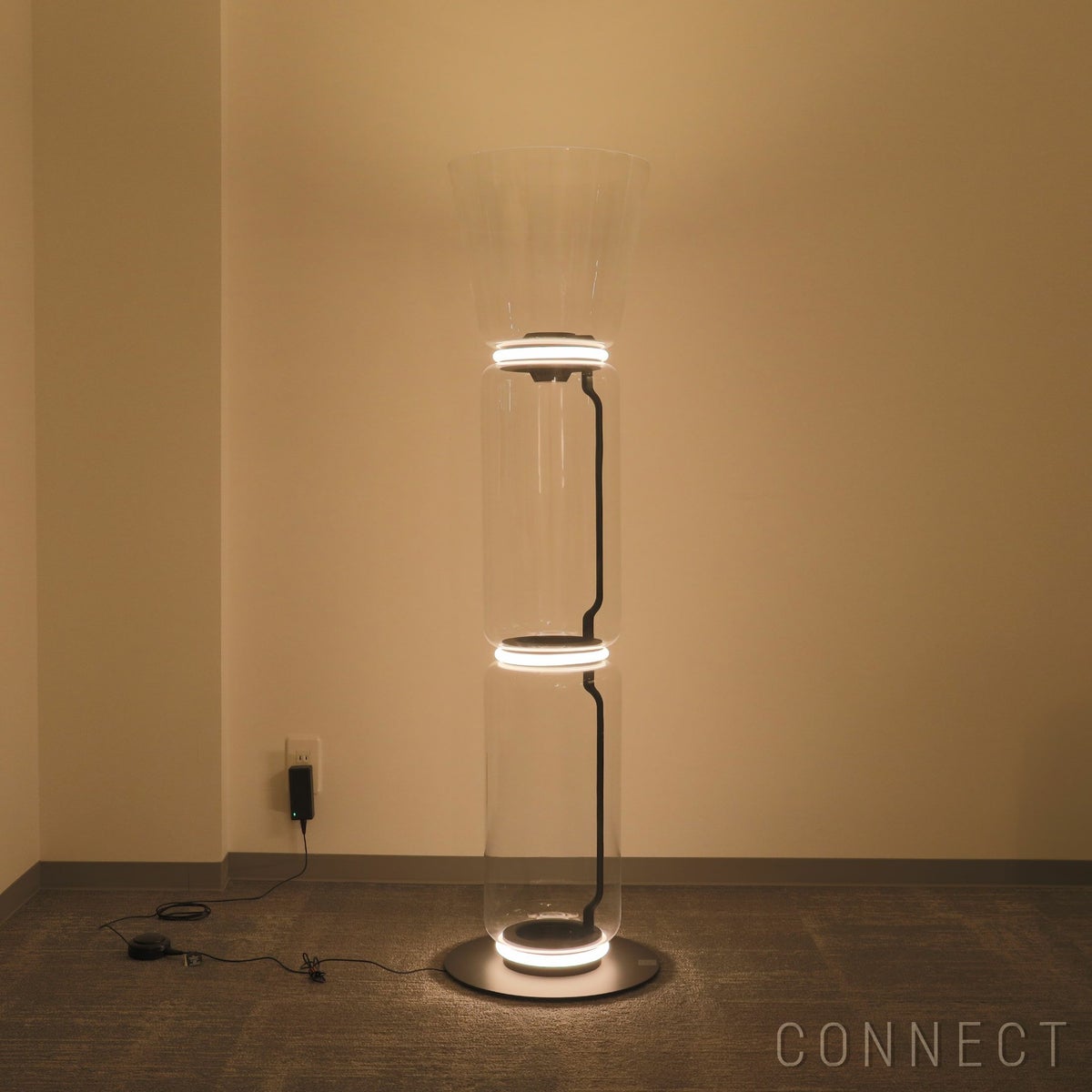 FLOS（フロス） / NOCTAMBULE F2（ノクタンブルF2） HIGH CYLINDERS & CONE SMALL BASE / フロアランプ