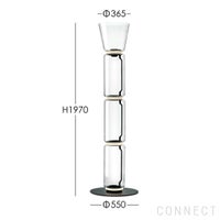 FLOS（フロス） / NOCTAMBULE F3（ノクタンブルF3） HIGH CYLINDERS & CONE BIG BASE / フロアランプ