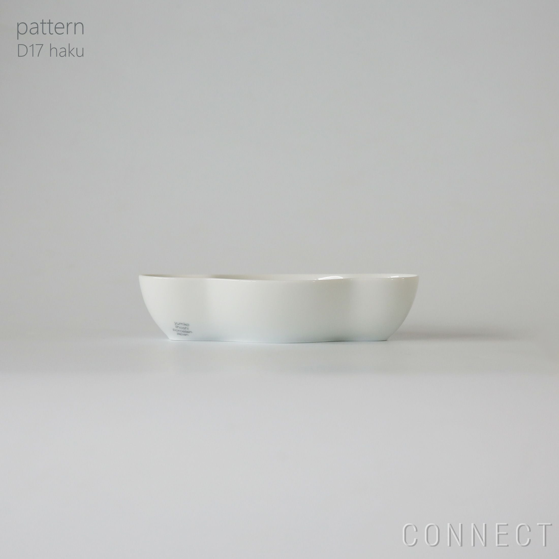 yumiko iihoshi porcelain （イイホシユミコ） / pattern（パターン） / D17 / haku