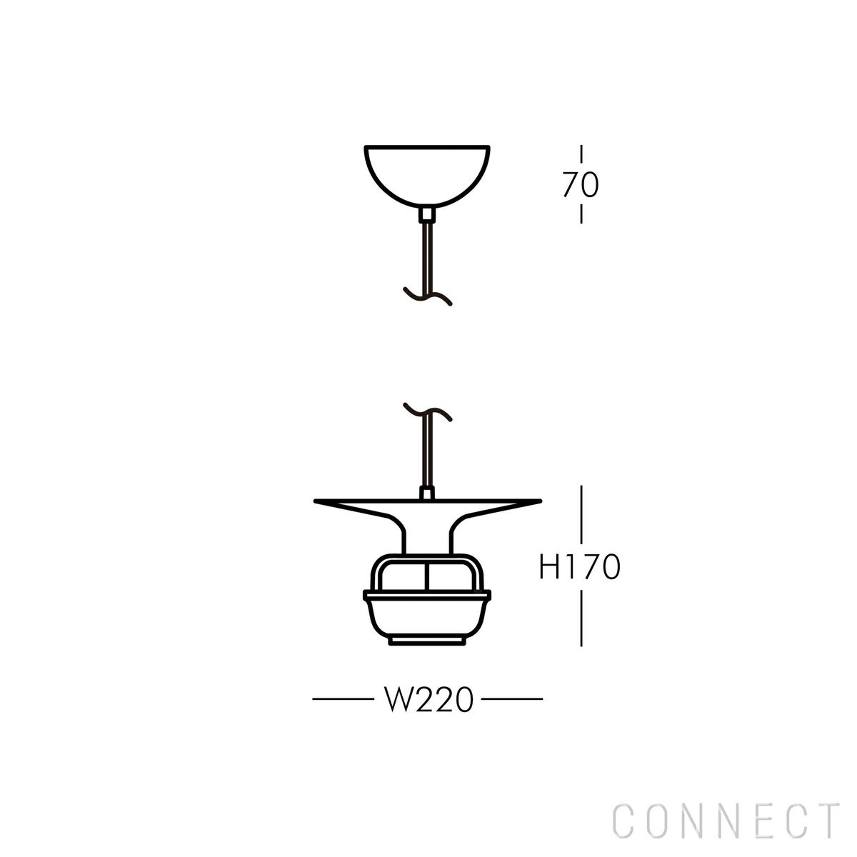 Artek（アルテック） / Kori Pendant Light with Disc Shade（コリ ペンダント・ディスクシェード） / ホワイト / ペンダントライト