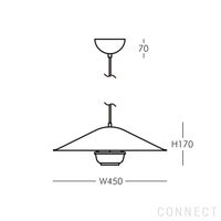 【コード加工無料】Artek（アルテック） / Kori Pendant Light with Dune Shade（コリ ペンダント・デューンシェード） / ホワイト / ペンダントライト