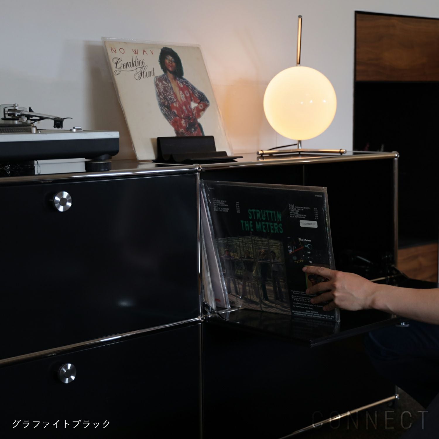 【年越しキャンペーンA】USMハラー（ユーエスエムハラー） / Sideboard（サイドボード） / W1523×D373×H740mm / ドロップダウンドア×4［短納期品］