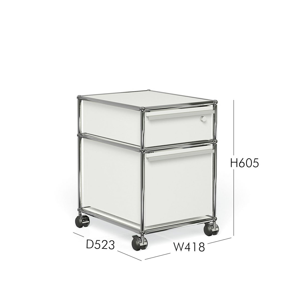 USM（ユーエスエム） / USM Haller Wagon（USMハラー ワゴン） / 鍵・トレイセット付き