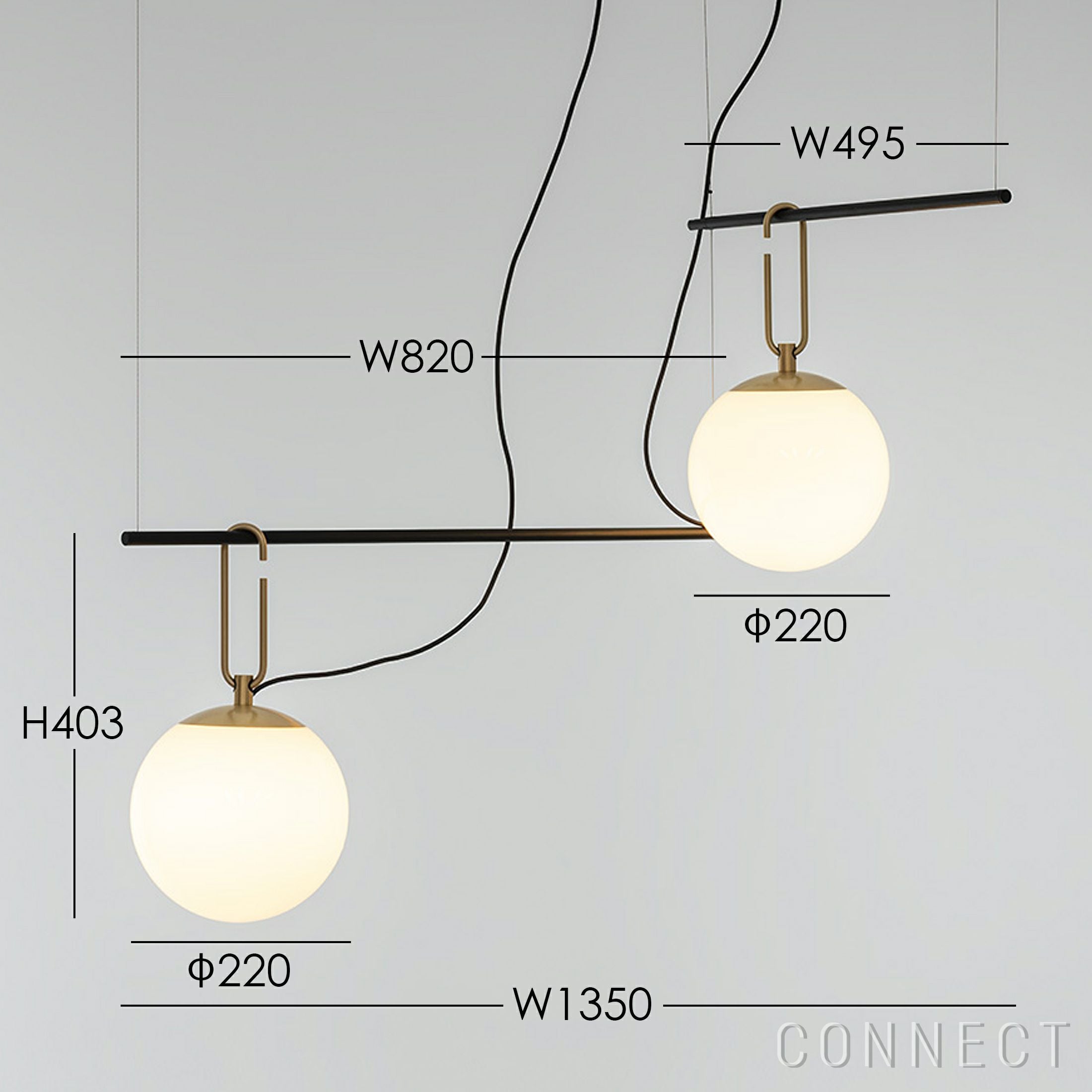 ポイント10倍】Artemide（アルテミデ） / nh S3 2Arms / ペンダント