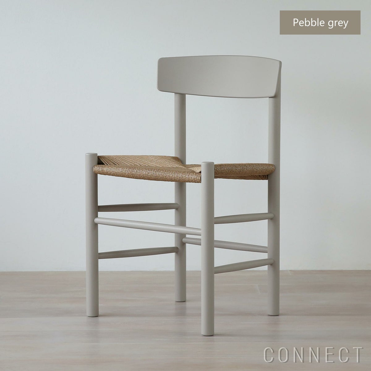 FREDERICIA（フレデリシア） / J39（モーエンセンチェア・シェーカーチェア） / ビーチ材・ラッカー仕上げ / Pebble grey（ぺブルグレー）