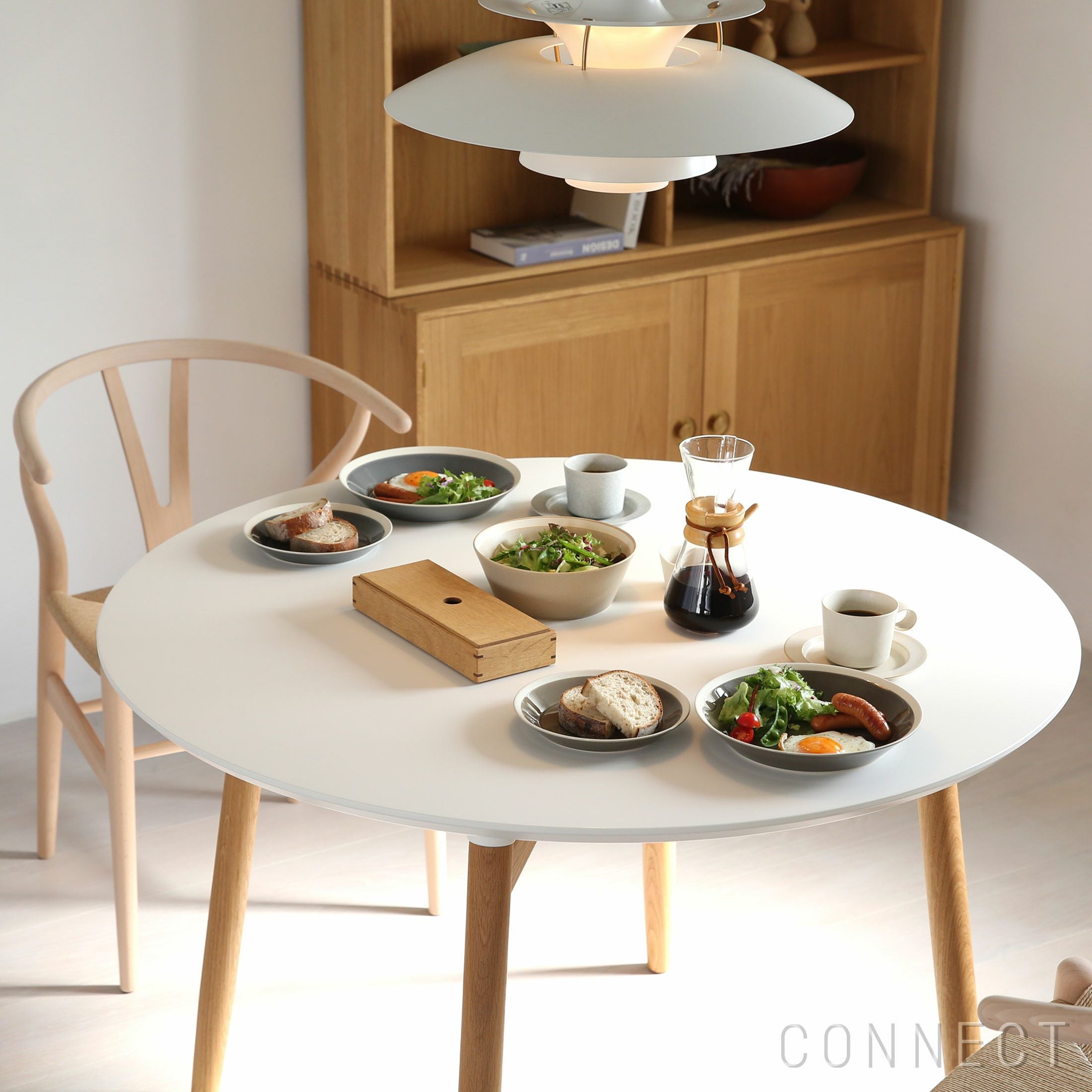 CARL HANSEN&SUN カールハンセンBA103 BA103 プレルディア 円形 ダイニングテーブル オーク［カールハンセン