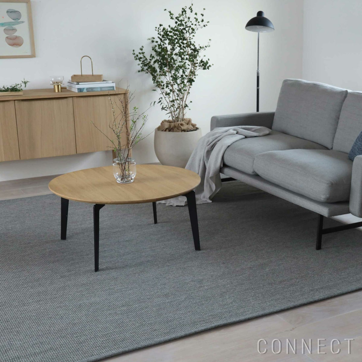 KASTHALL（カスタール） / HARPER（ハーパー） / Silver Willow 551（240cm×240cm） / ラグ